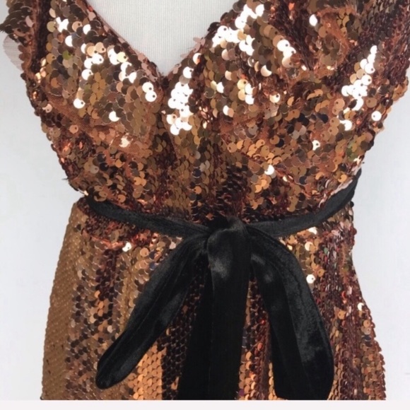 Free People NWOT Siren Sequin Dress In Tribeca 6 - Picture 6 of 8